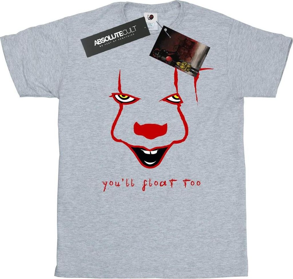 It - "Float" T-Shirt für Damen BI46764 (3XL) (Grau) Produktbild 