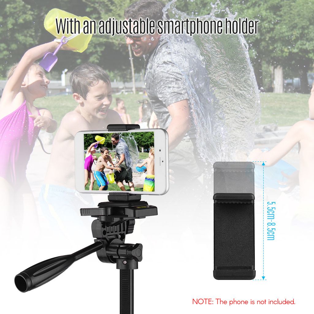 Andoer 135cm Stativ Kamera Stativ Kamera Dreibein Tripod Produktbild 8