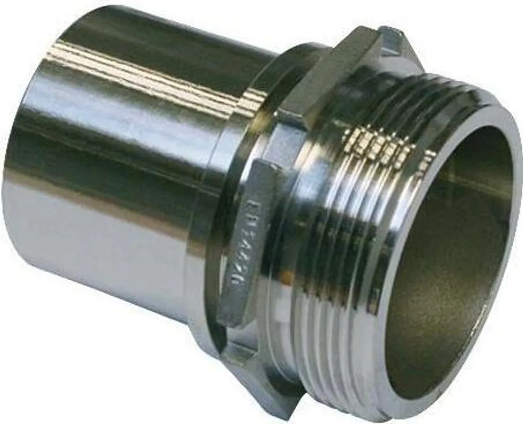 Raccord Mâle 3" Inox VA 1.4408 - 75mm TEGUMA pour Citerne Étanche