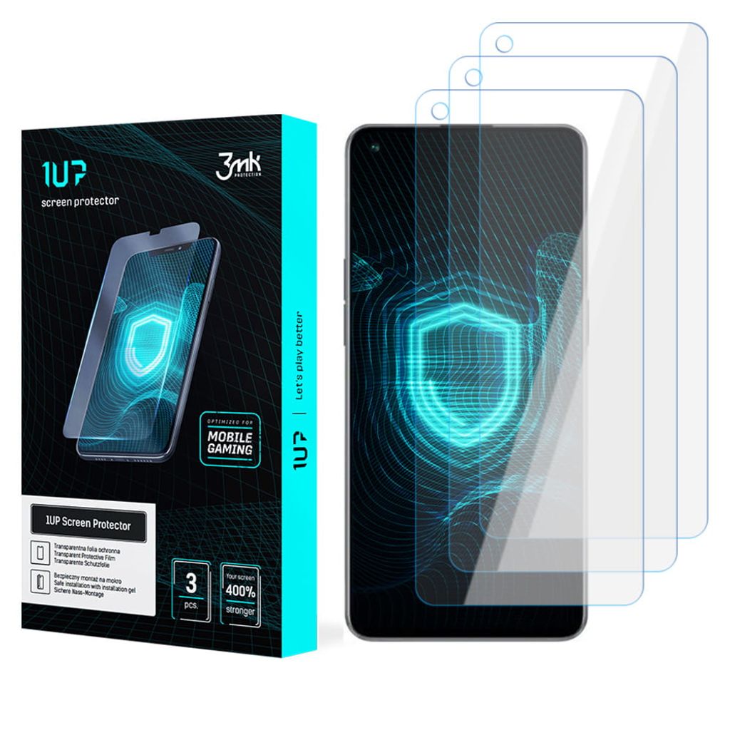 3mk Display Schutzfolie 1UP für Oppo Reno 7 5G transparent Produktbild 