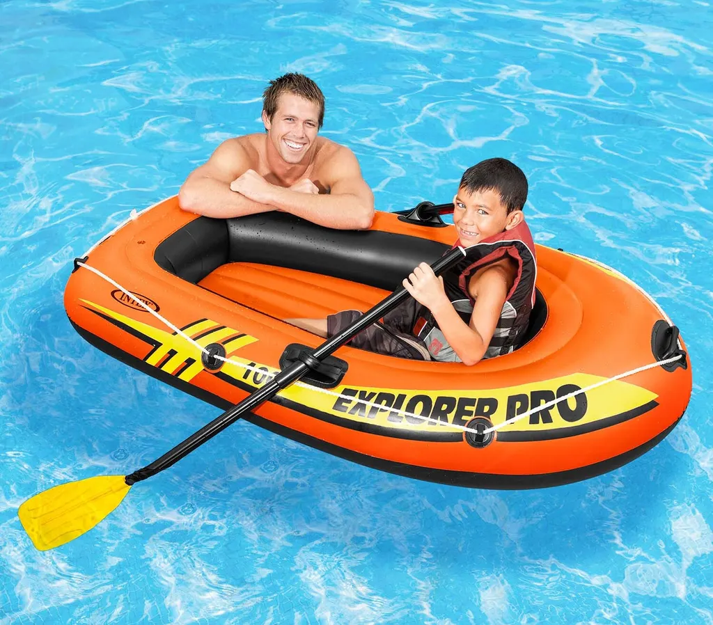 Bateau Gonflable Compact Intex 58355 Stable et Facile à Gonfler
