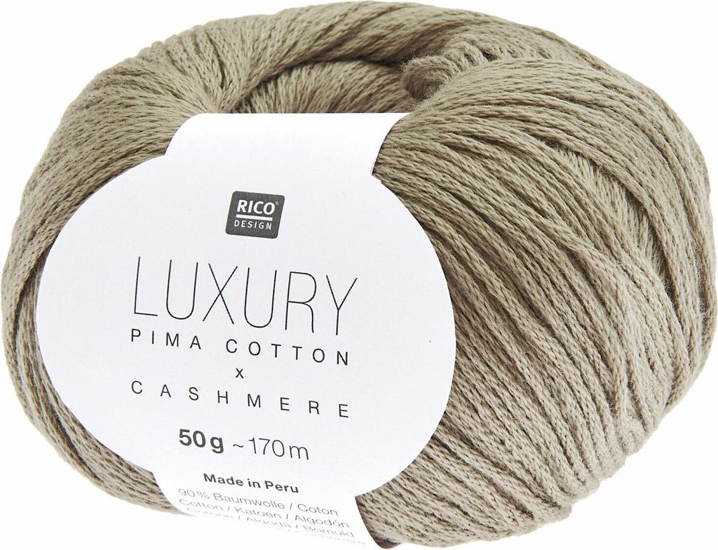 Rico - Luxury Pima Baumwolle x Cashmere 0006 taupe