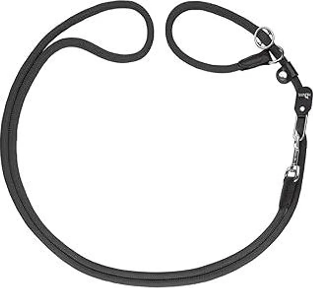 Guinzaglio Hunter Freestyle 10/260 Nero per Cani da Riporto