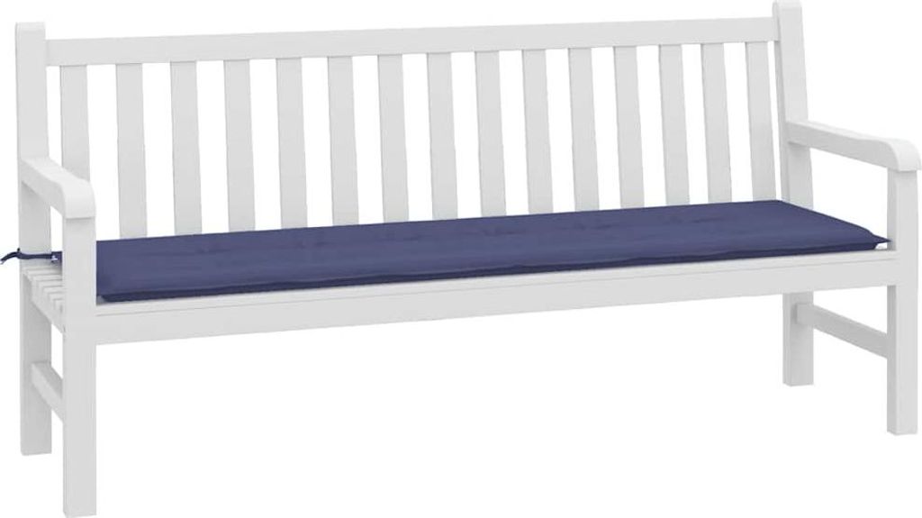 vidaXL Gartenbank-Auflage Marineblau 180x50x4 cm Oxford-Gewebe