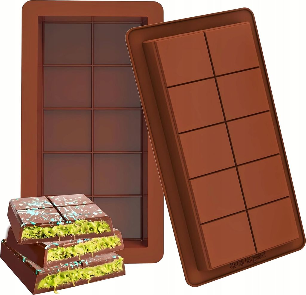 Silikonová forma na vlastní čokoládu Dubai Chocolate Xl 25 Obrázek produktu 