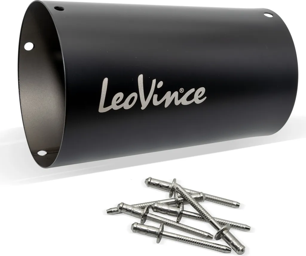 Réparer un échappement avec la gaine silencieux LeoVince 160mm inox noir