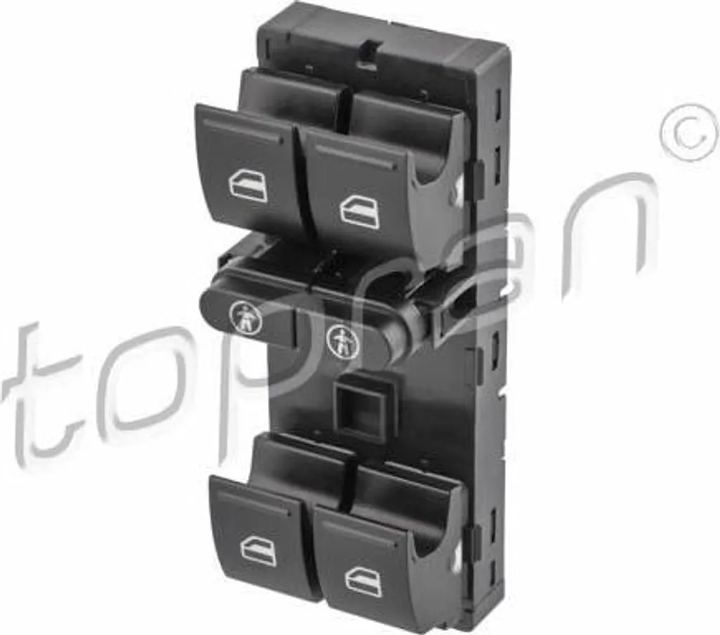 Bouton de Commande Lève-vitre pour Touareg 7L6959857C TOPRAN 118