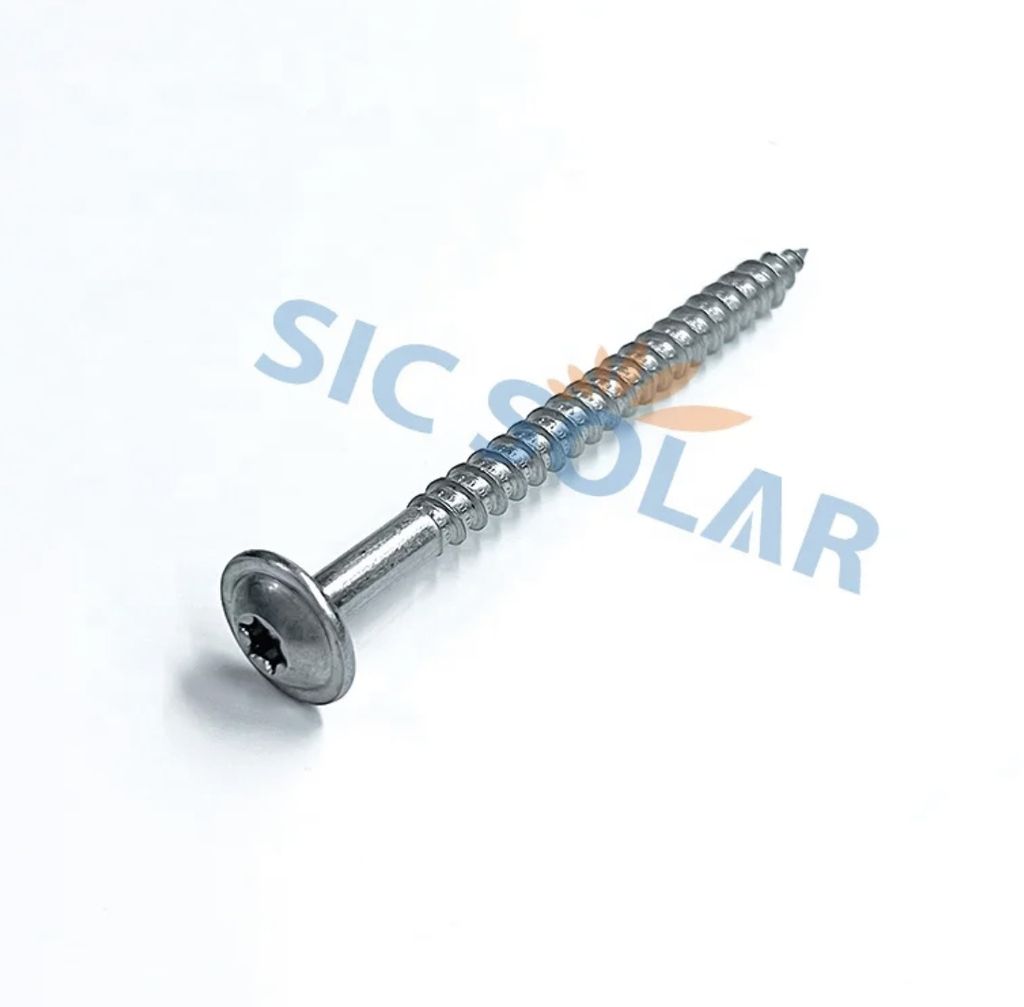 40x Tellerkopfschrauben Edelstahl A2, 8x80mm, TX40 Produktbild 