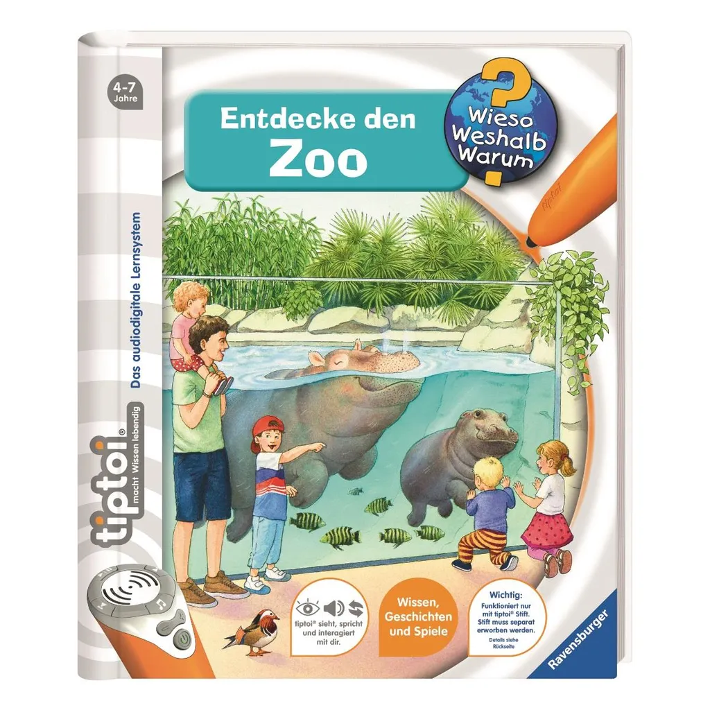 Livre Zoo Ravensburger : Répondez enfin à toutes les Questions des Enfants
