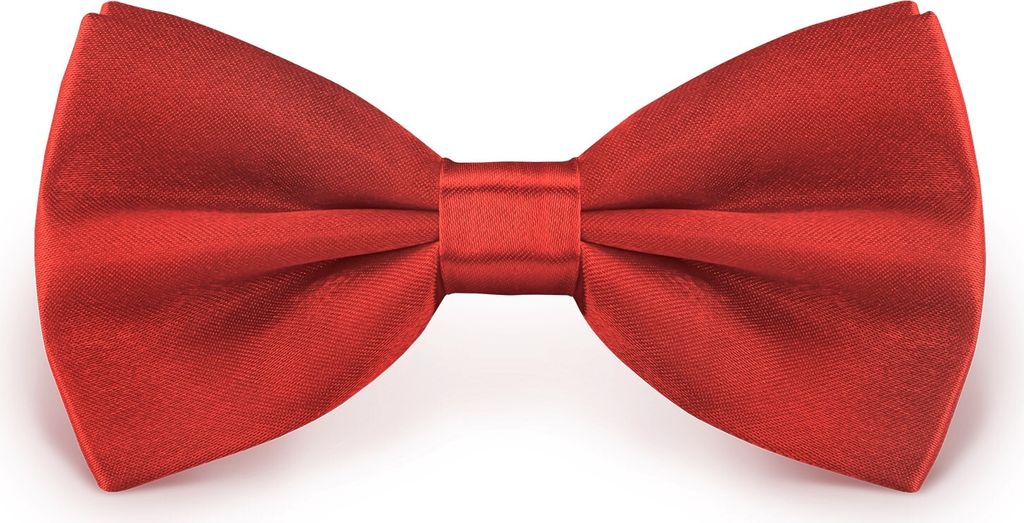Fliege Weinrot Größe verstellbar aus Polyester einfarbig Produktbild 