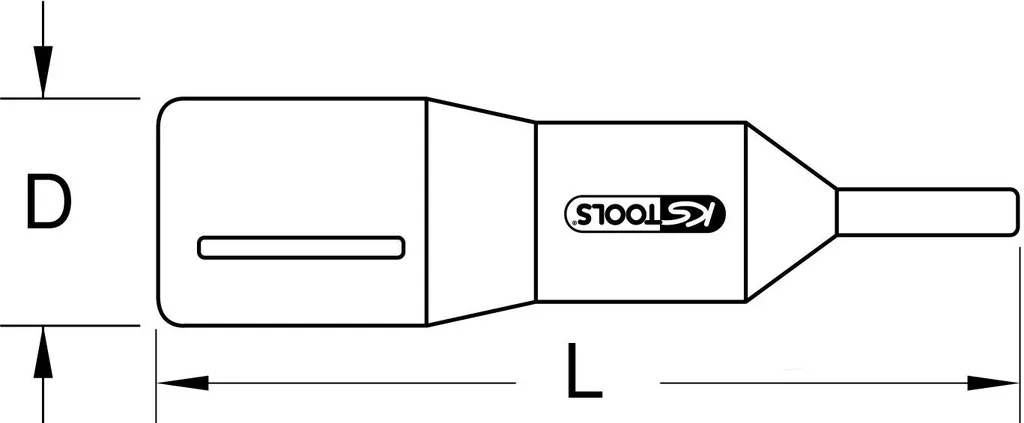 KS Tools 1173877 117.3877 Socket bit 8 mm - 2