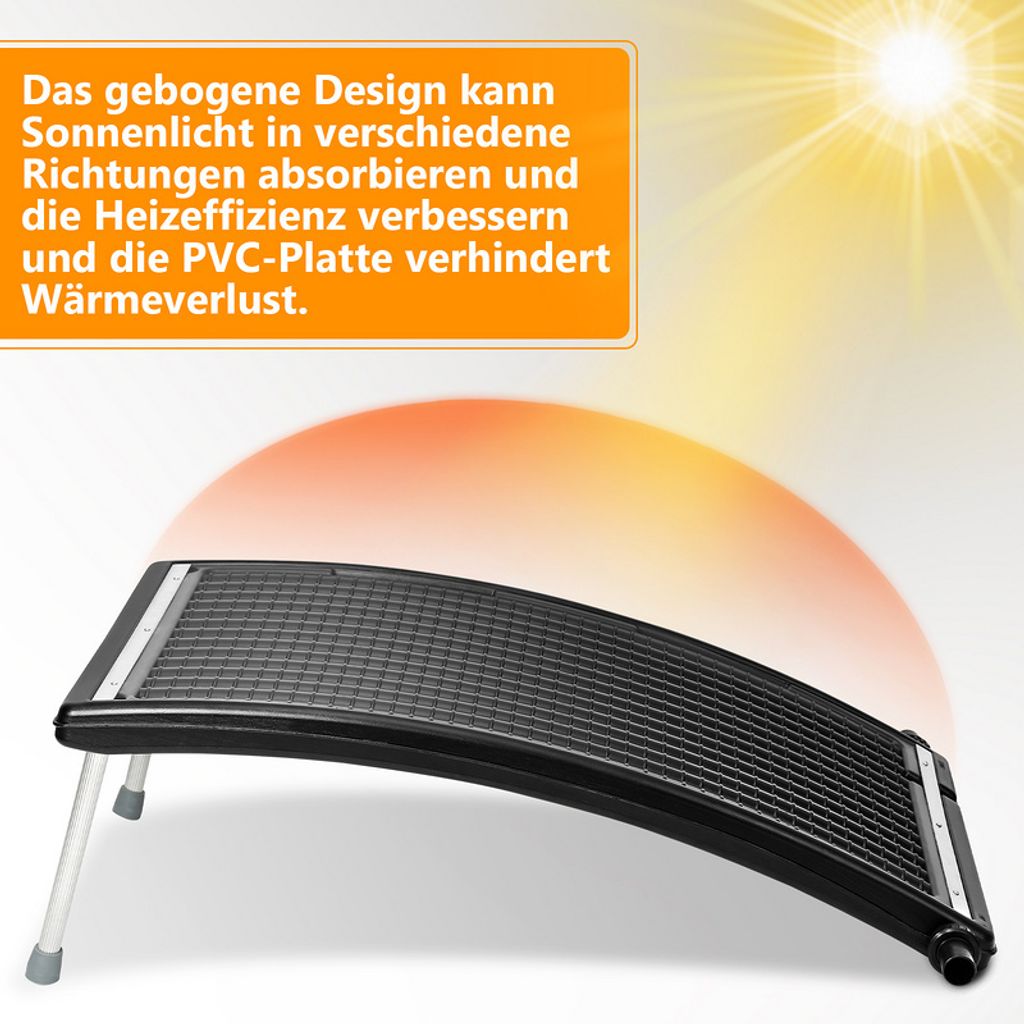 karpal Sonnenkollektor Solar Poolheizung Solarheizung Pool Produktbild 10