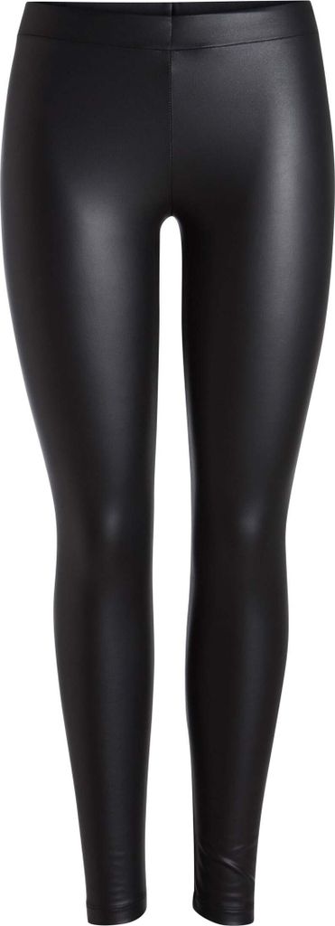 Pieces New Shiny Fleece Leggings Schwarz M-L Frau Schwarz M-L
