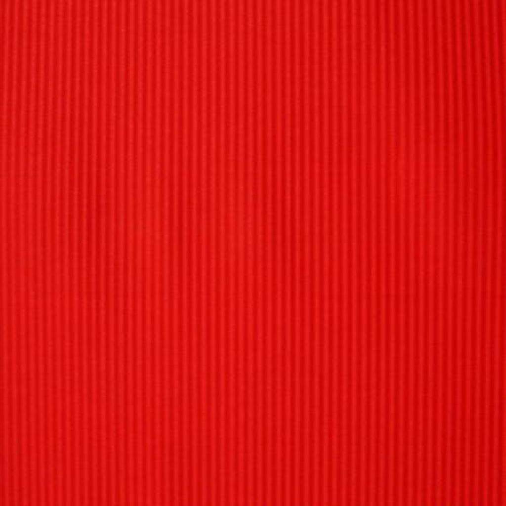 Dekoratives Wellpapier, rot, feuchtigkeitsbeständig, 50 cm breit, 10 m lang