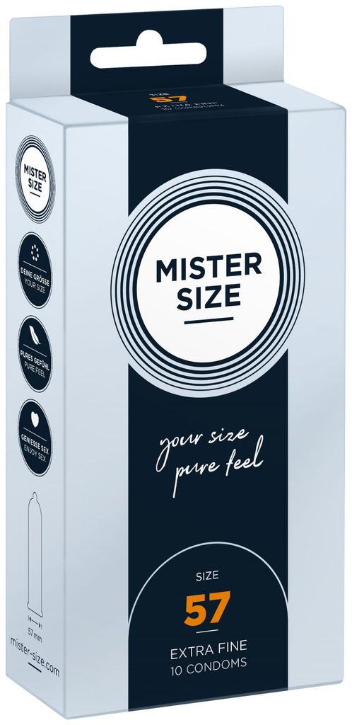 Kondómy MISTER.SIZE 57 mm 10 kusov Obrázok produktu 