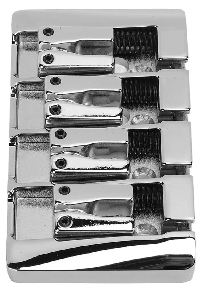 Chevalet pour Basse Électrique 4 Cordes Argenté Idéal Restauration - 8