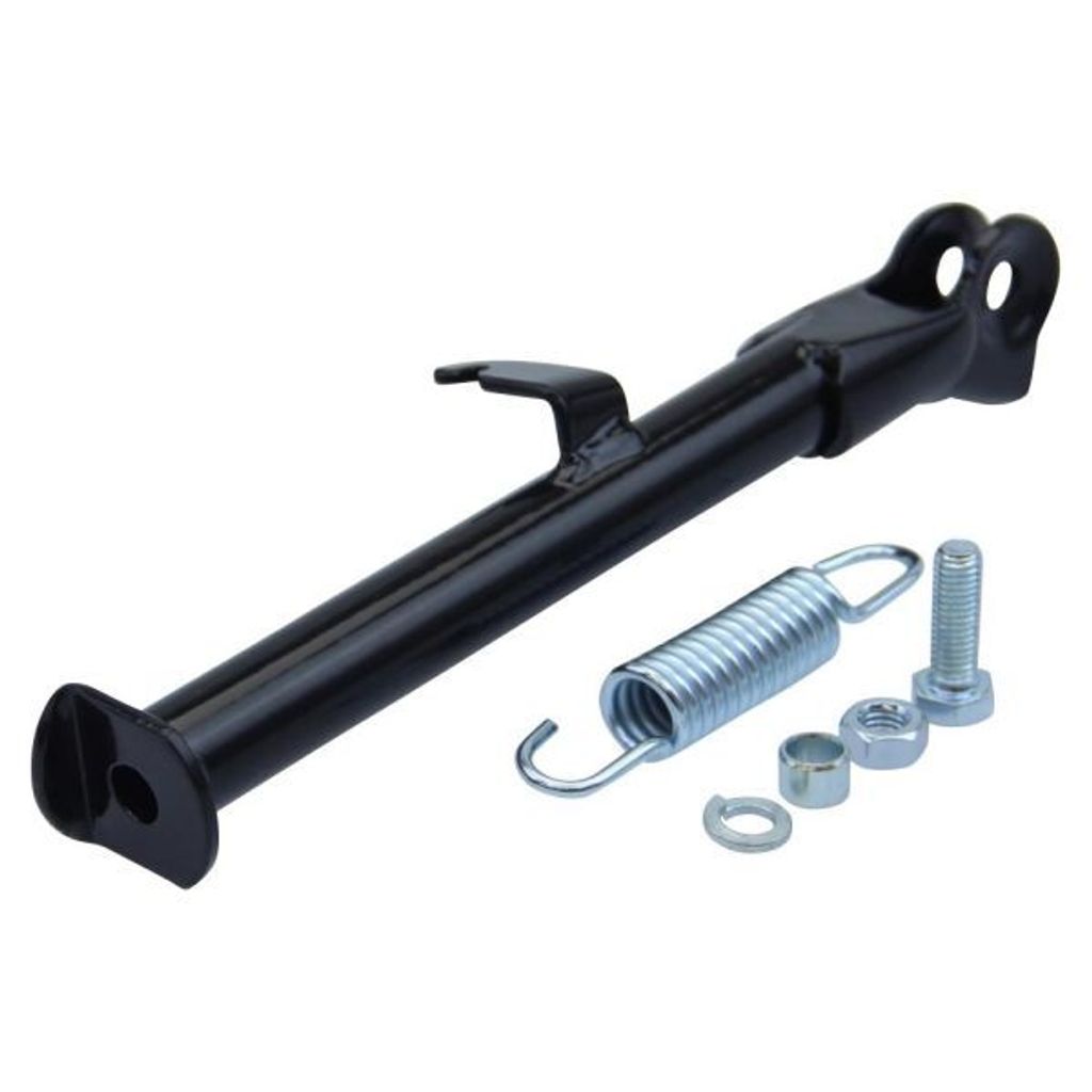 Seitenständer schwarz für Fußrastenträger bei Simson S50, S51, S51E, S70E Enduro