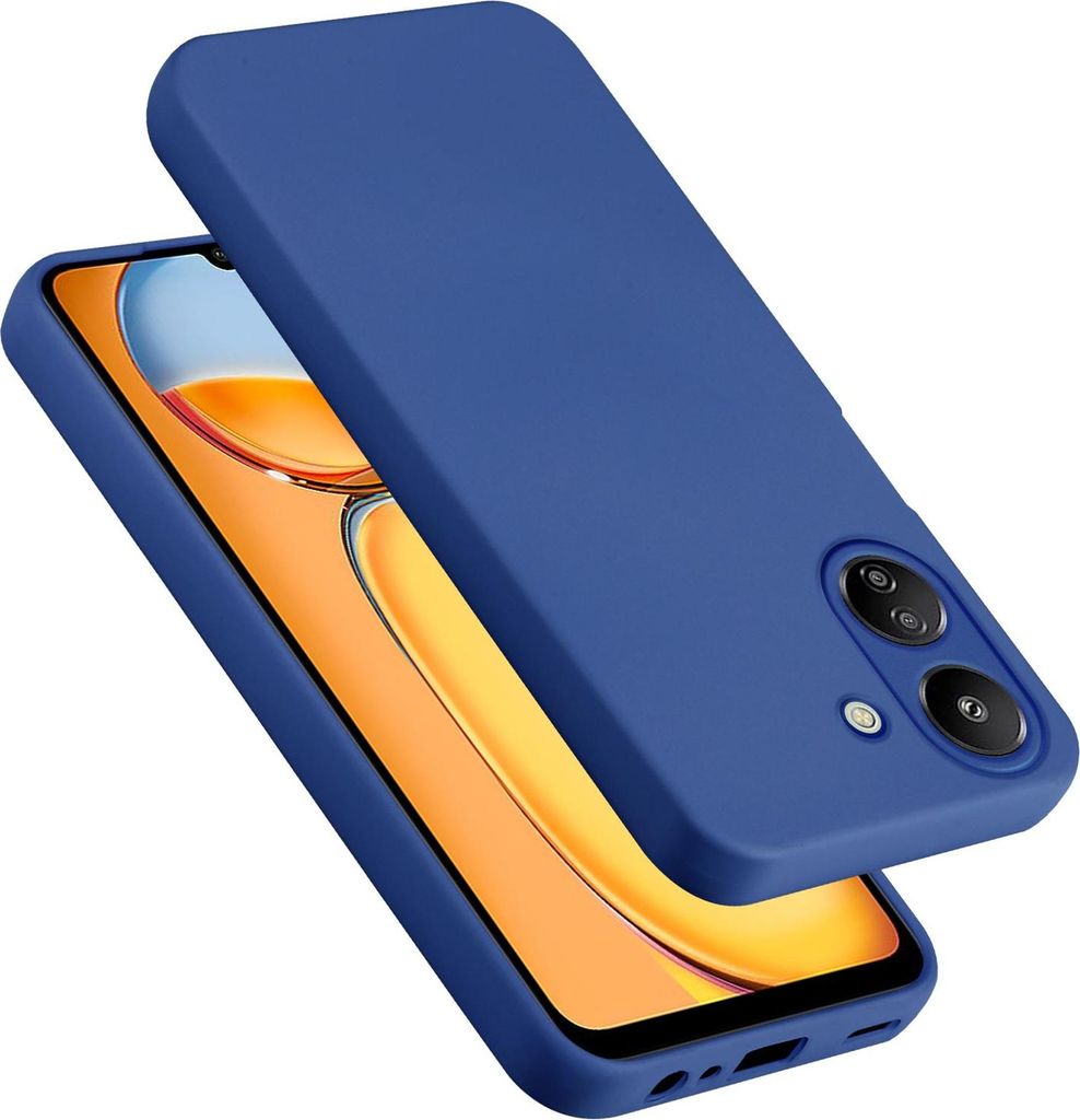 Cadorabo Hülle für Xiaomi Redmi 13C Hülle Silikon Handyhülle Case aus flüssigem Silikon, Kratzfeste und stoßfeste Schutzhülle für Xiaomi Re...