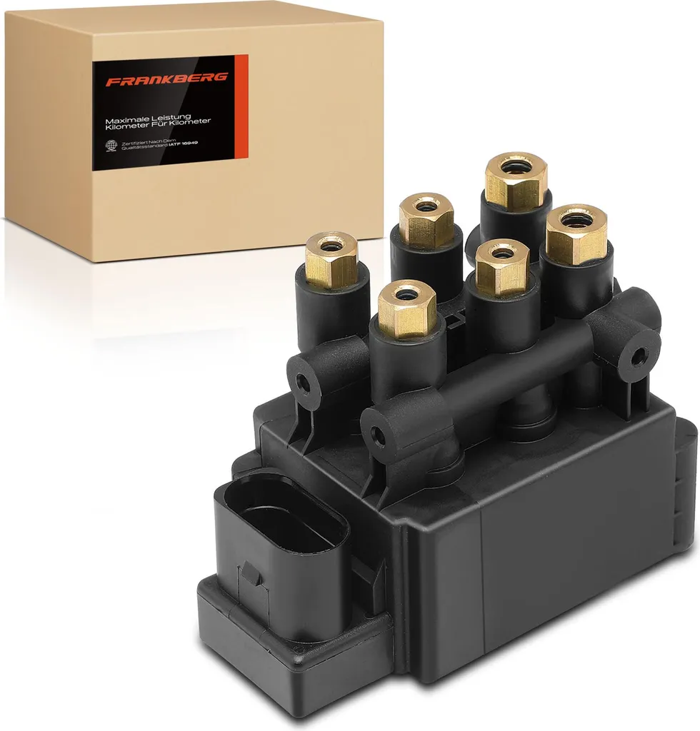Frankberg Bloc de Valves Suspension Pneumatique Audi A6 4A2 C8 A8 4N2