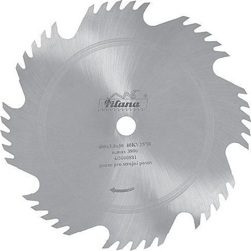A circular saw blade with teeth, centered on a light gray background.