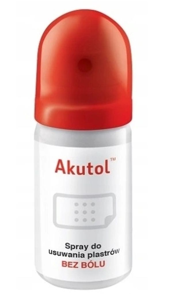 Akutol, Spray zur schmerzlosen Entfernung von Pflastern, Produktbild 