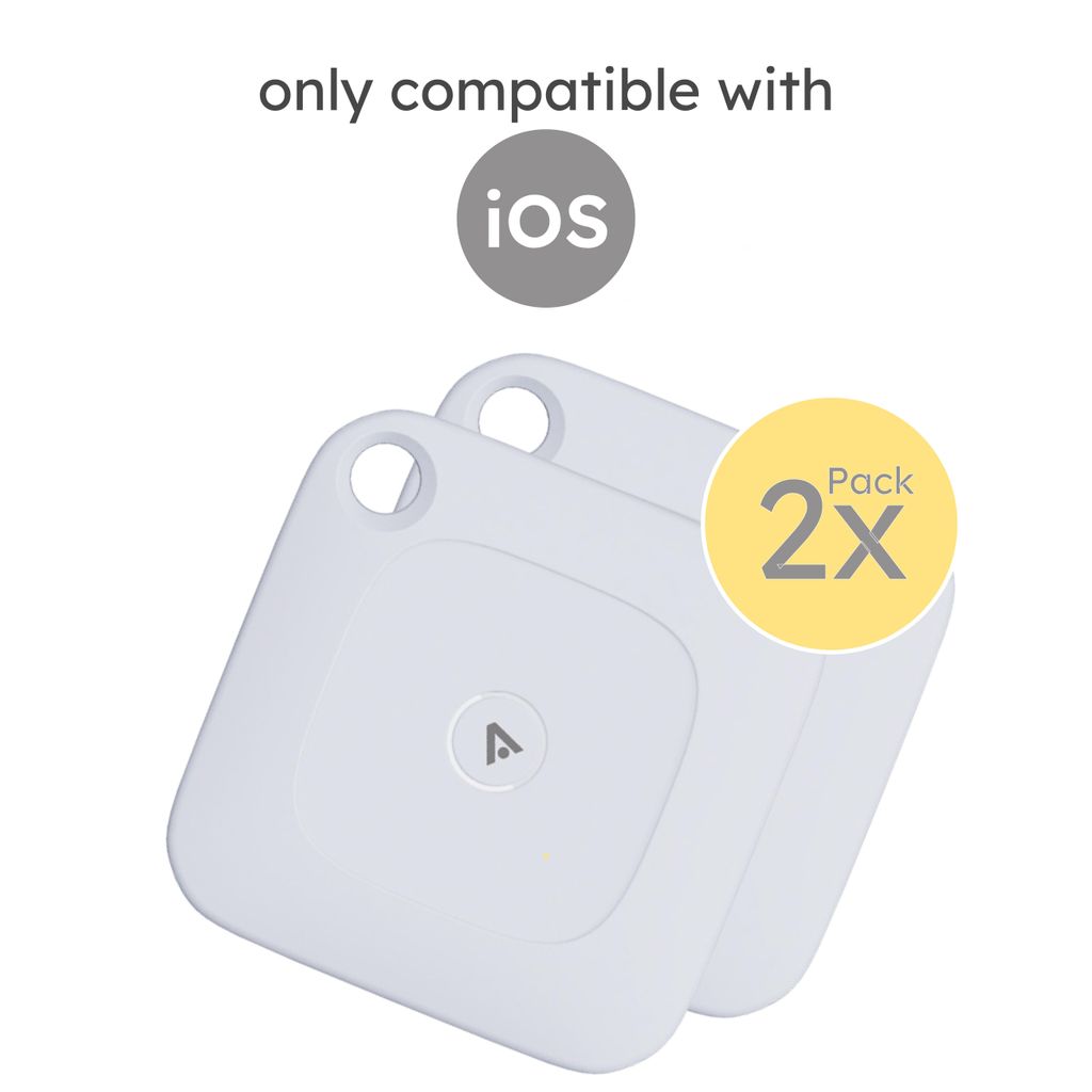 Bluetooth GPS Tracker 2er Set – Kompatibel mit Apple App Produktbild 