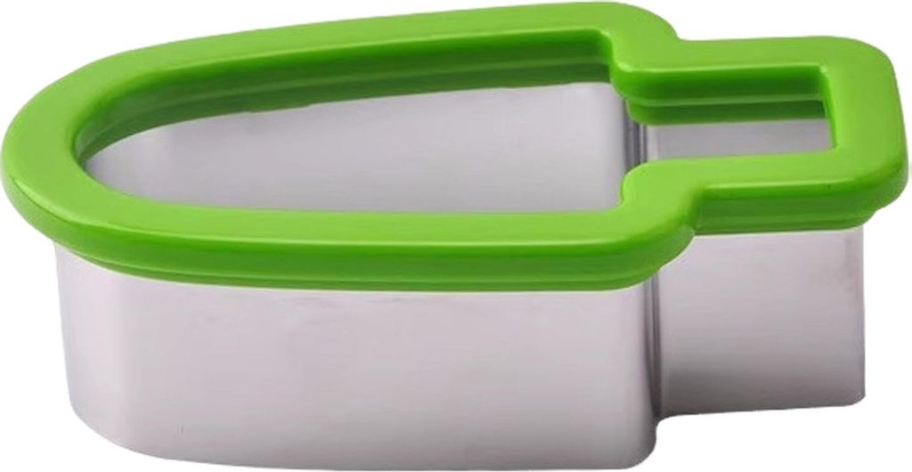 Wassermelonenschneider, Edelstahl-Melonenschneider, kreative Form für Eis am Stiel, Obstschneider, Keksform, Werkzeug für Kinderpartys