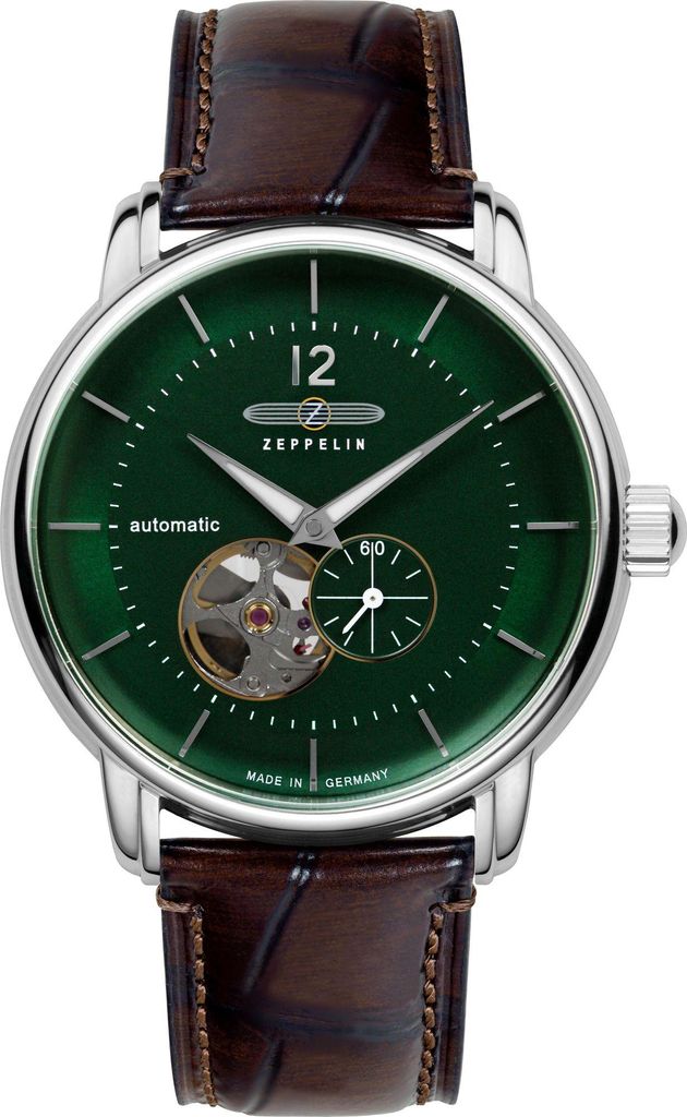 Zeppelin 8166-4 Herrenuhr Automatik LZ120 Bodensee