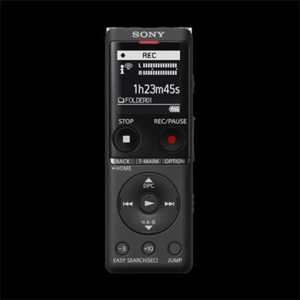 Sony ICD-UX570, 159 h, AAC, LPCM, MP3, WMA, 48 - 192 Obrázek produktu 