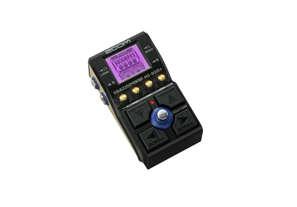 Processeur d'Ampli Zoom MS-80IR+ Idéal pour Enregistrement et Jeu au Casque