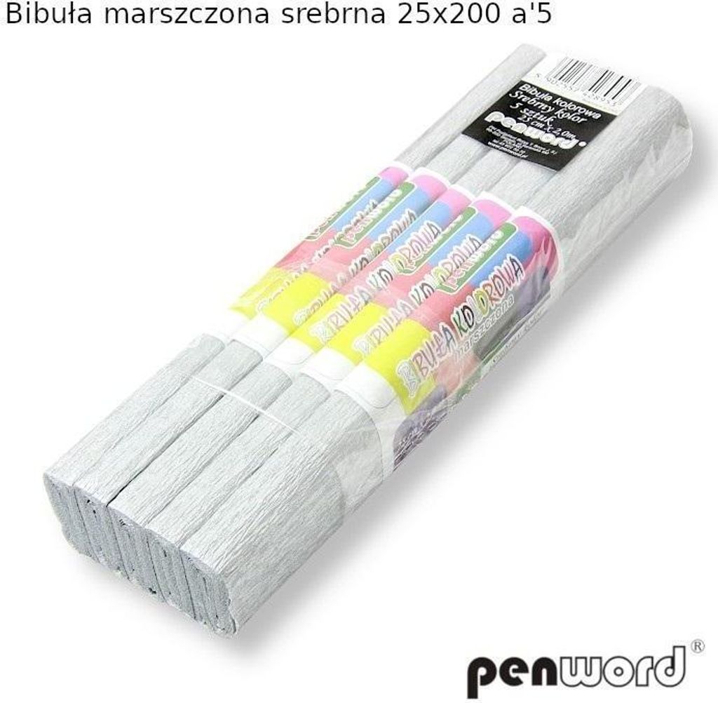 POLSIRHURT Silberkriechpapier 5x200 5pcs Preis pro Verpackung