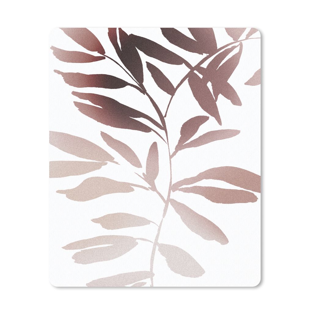 MuchoWow Mauspad Mousepad Blättern - Design - Abstrakt 19x23 cm - Mousepads - Maus Mat - Pad - Mausunterlage - Mauspads - Spielen