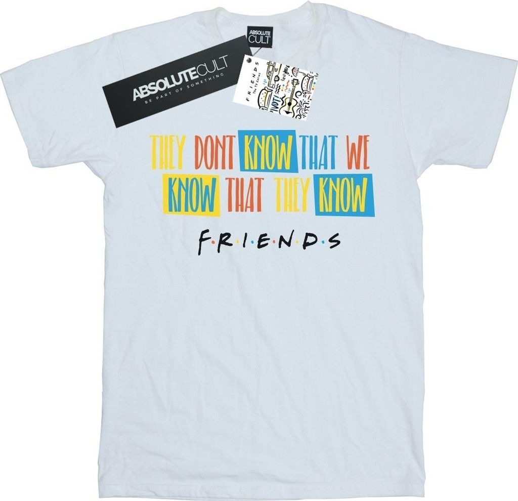 Friends - "They Don't Know Script" T-Shirt für Herren Produktbild 