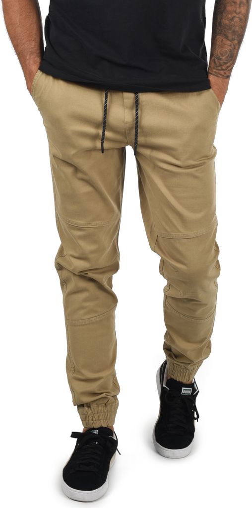 SOLID SDHenako Herren Chino Hose Stoffhose mit Stretch und elastischer Beinabschluss
