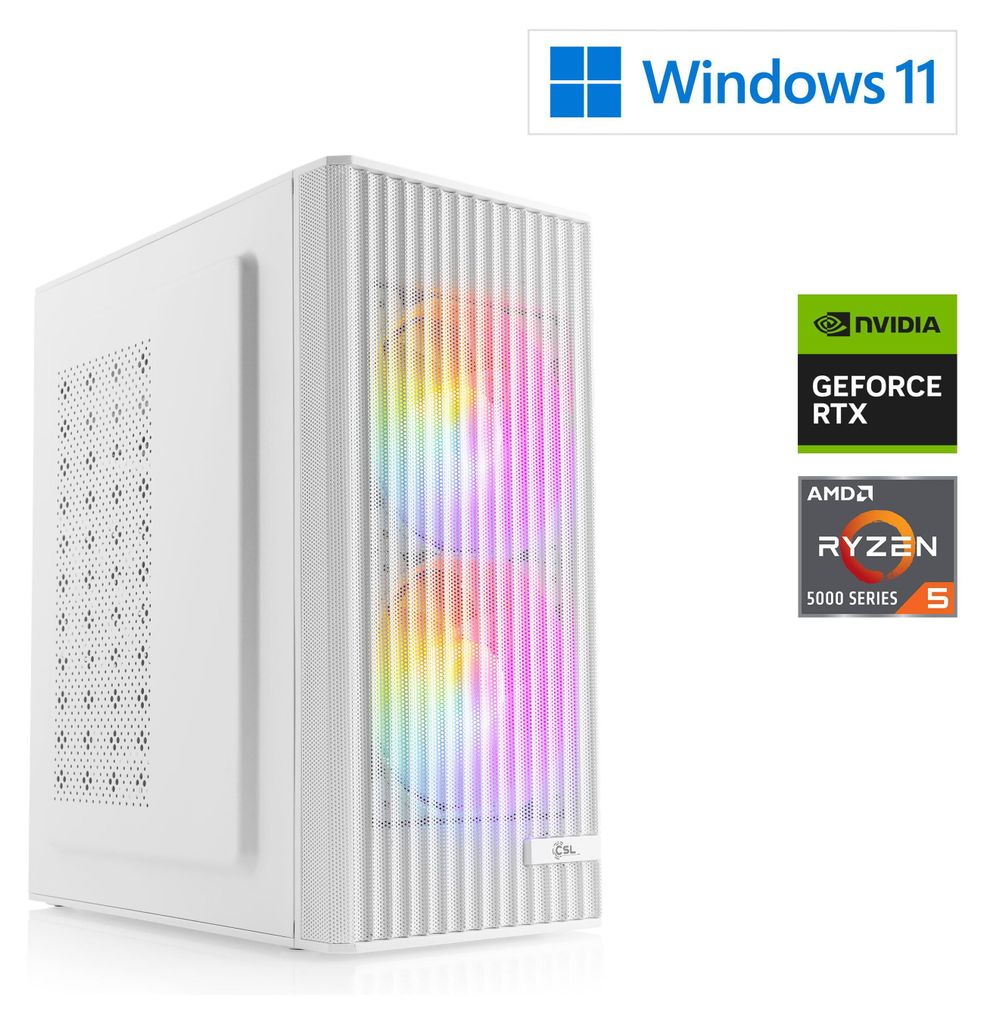 Gaming PC M13370H / AMD Ryzen 5 5500, 6x 3600 MHz / NVIDIA Produktbild 