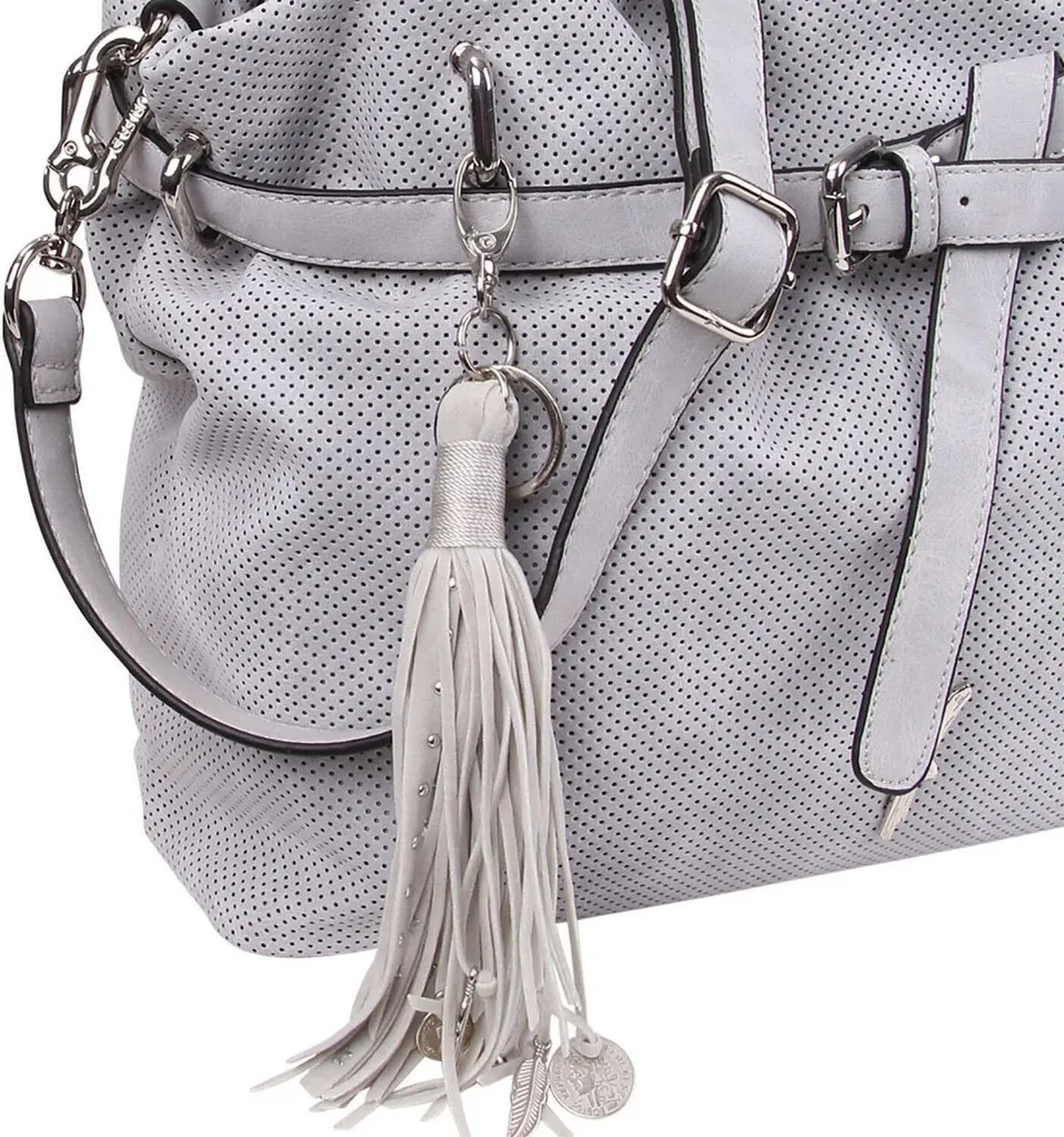 SURI FREY Romy Basic Sac à Main Gris - Matière Souple et Design Moderne - 9