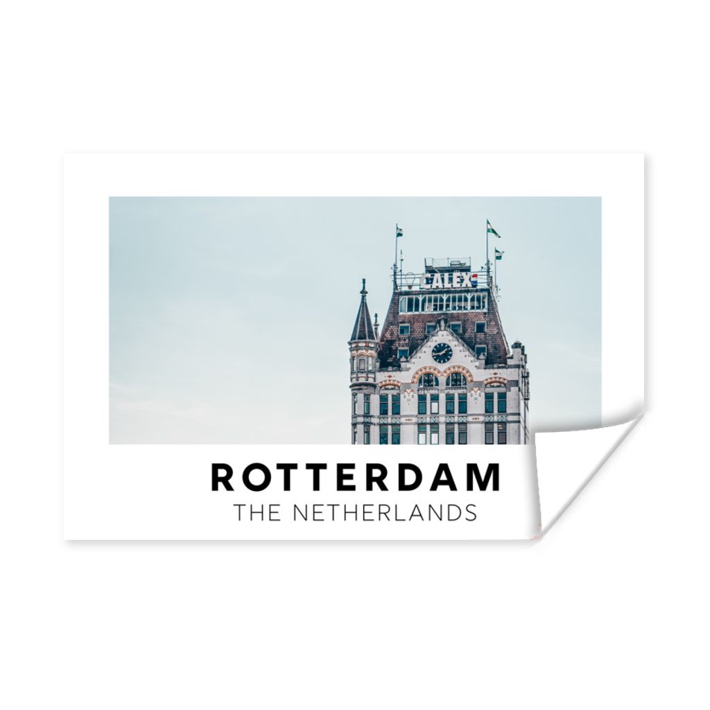 MuchoWow Poster Rotterdam - Niederlande - Startseite 60x40 cm - Schlafzimmerdekoration