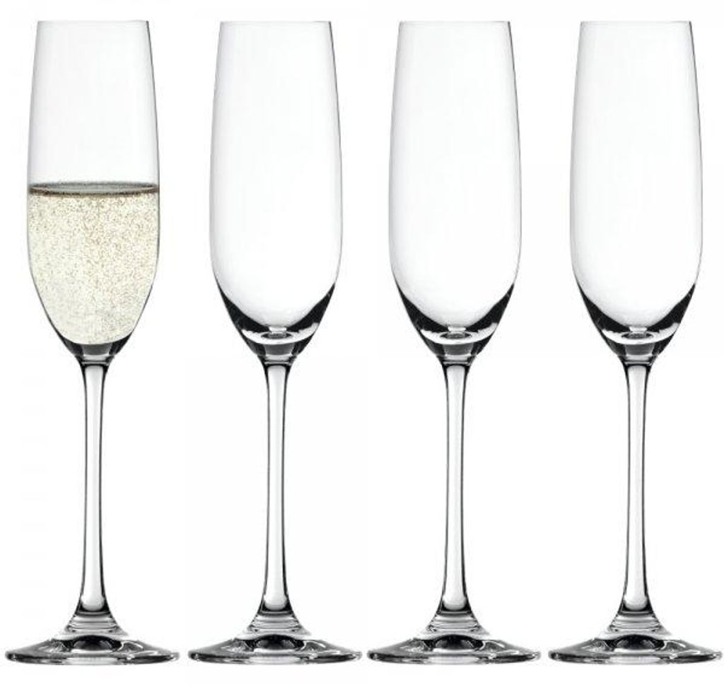 Spiegelau Champagnerflöten-Set Salute Glas Klar (4-teilig) Produktbild 