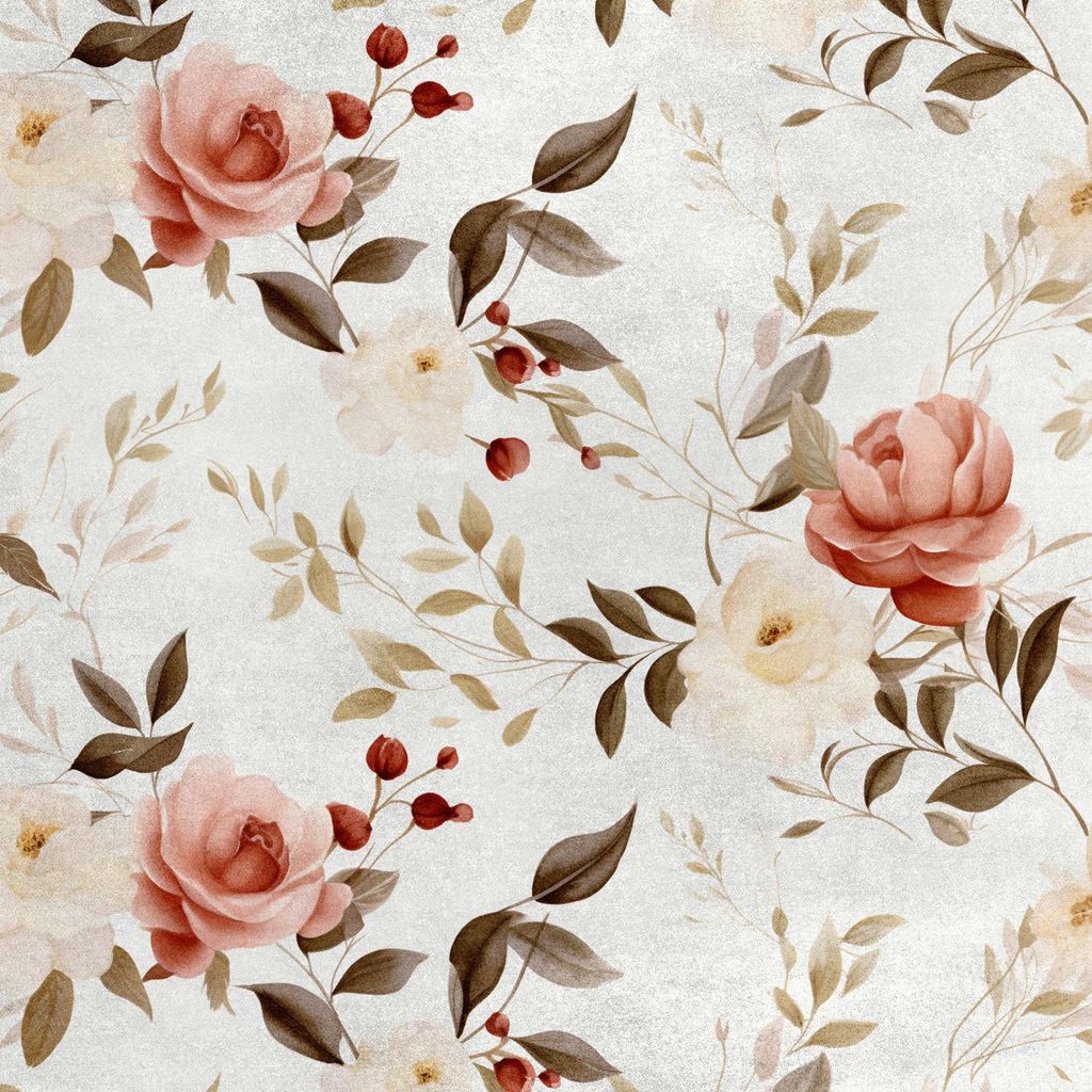 Royal Samt Stoff Polyester Zum Nähen - Motiv Blumen - RDX2134
