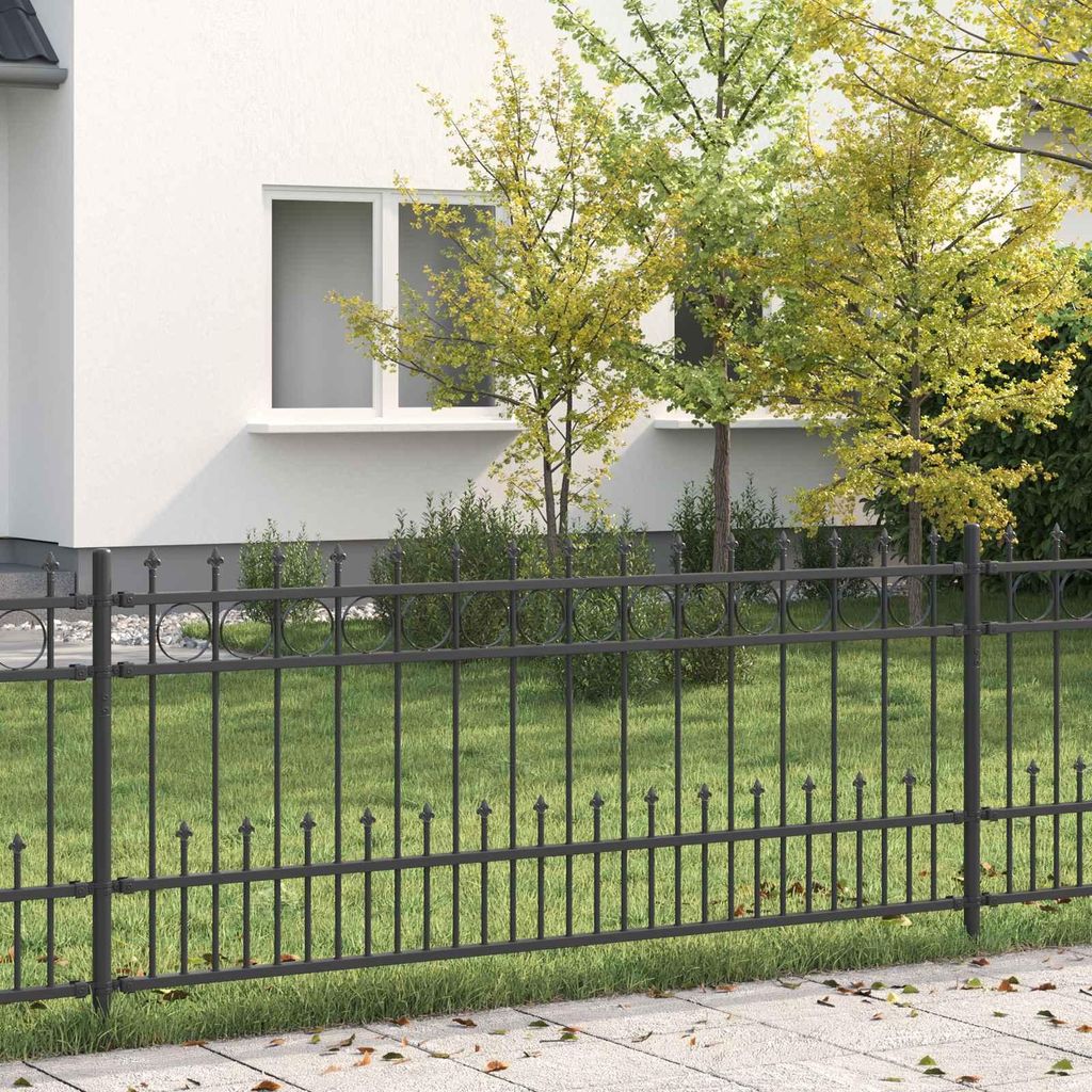 Maison Exclusive – Plot s ostňami HORST, 200 x 130 cm, oceľ Obrázok produktu 