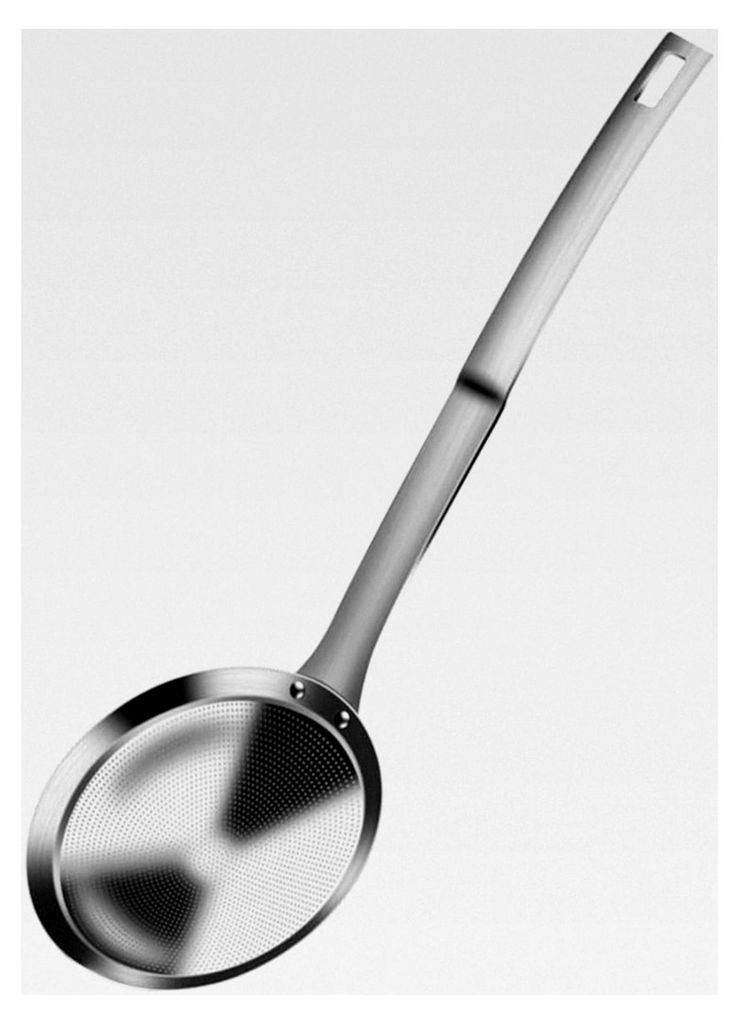 Feinmaschiges Küchensieb aus Edelstahl 304 mit verlängertem Griff und Aufhängeloch zum Sieben, Abseihen, Abtropfen und Spülen von Gemüse, Past...