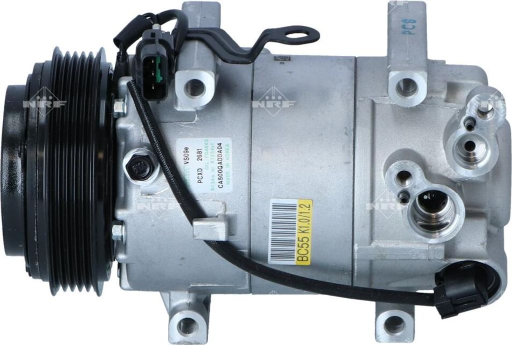 NRF 320093G 6VS09ec Klimaanlage Klimakompressor PAG 46 YF R1234yf R134a für HYUNDAI i10 (IA) i10 Stufenheck