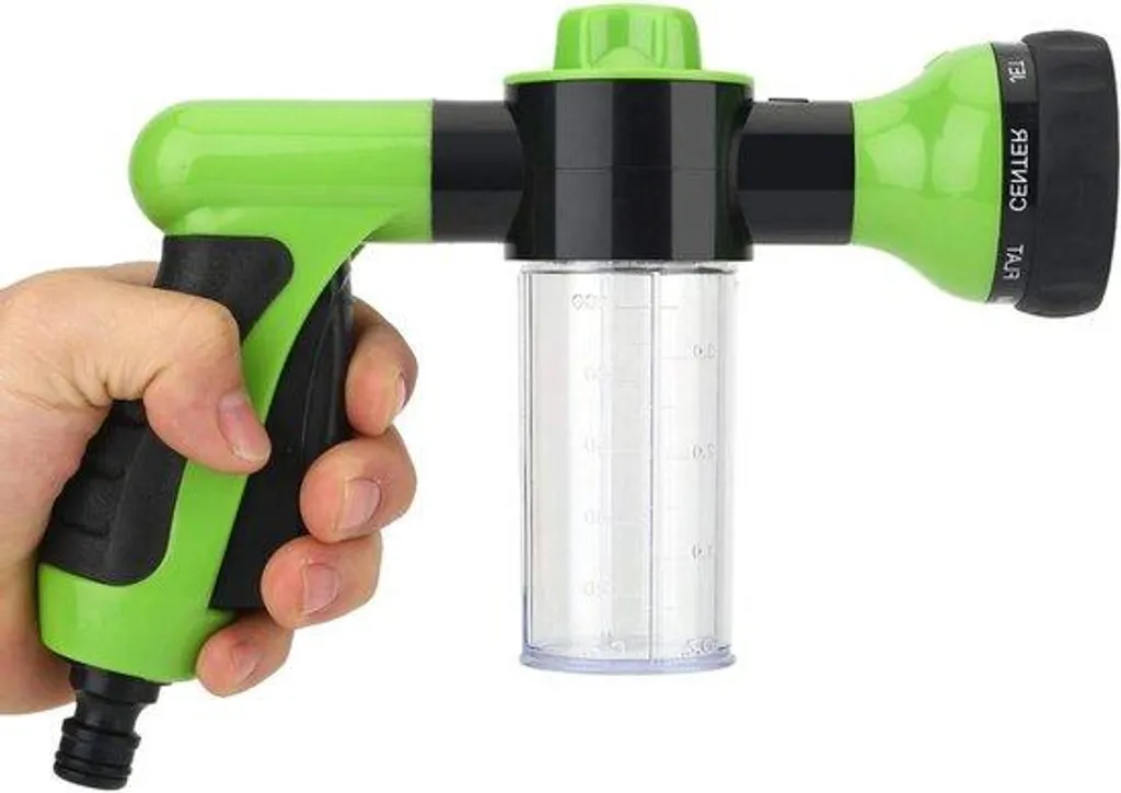 Nettoyeur de jardin 6m avec jet d'eau réglable pour la maison et l'auto