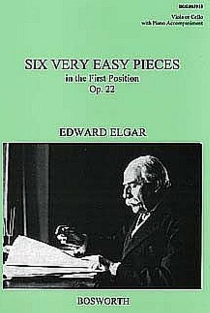 6 Very Easy Pieces Op. 22: Viola (or Cello) and Piano