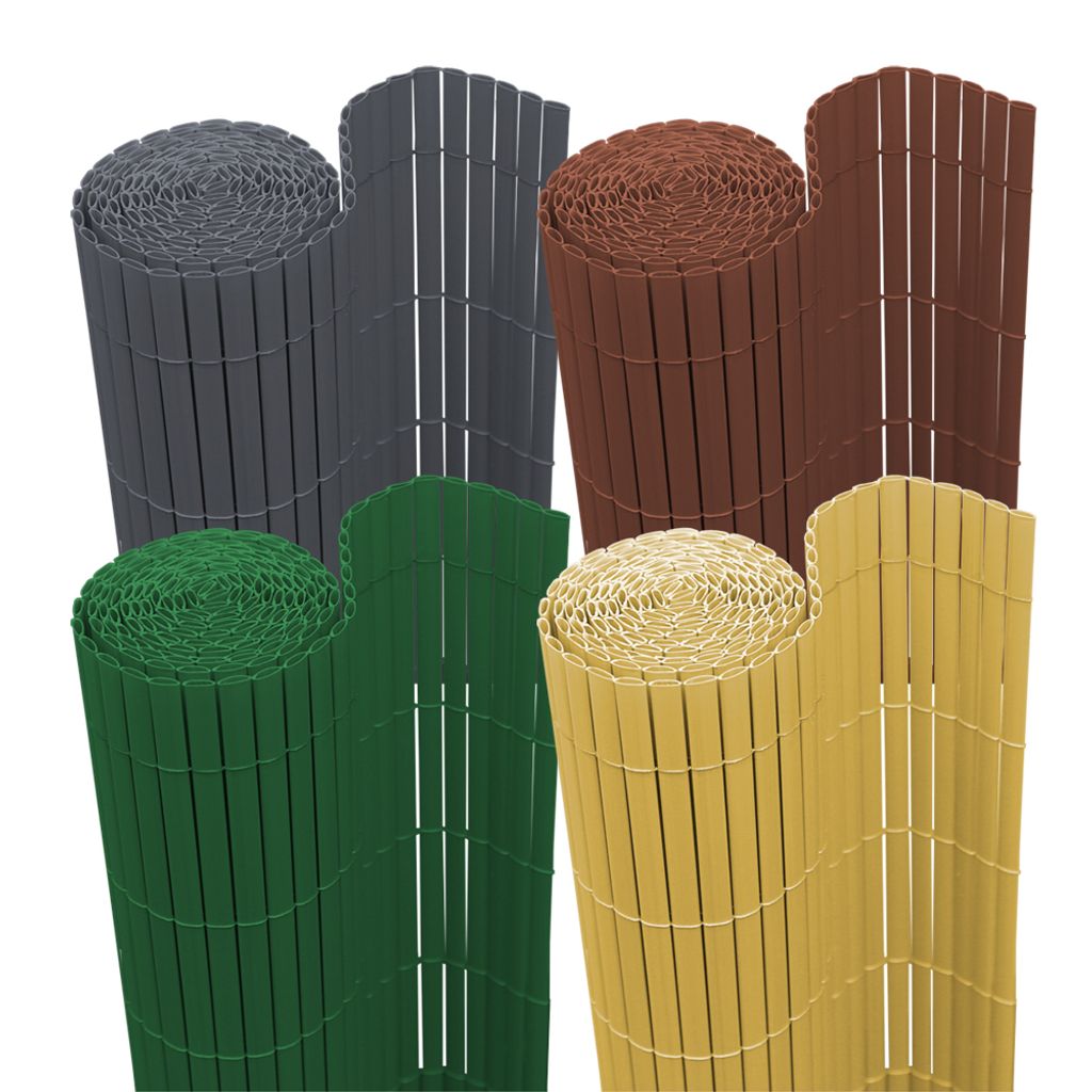 PVC-Matte Sichtschutzmatte Sichtschutzzaun Windschutz UV Bambuszaun Sichtschutz 