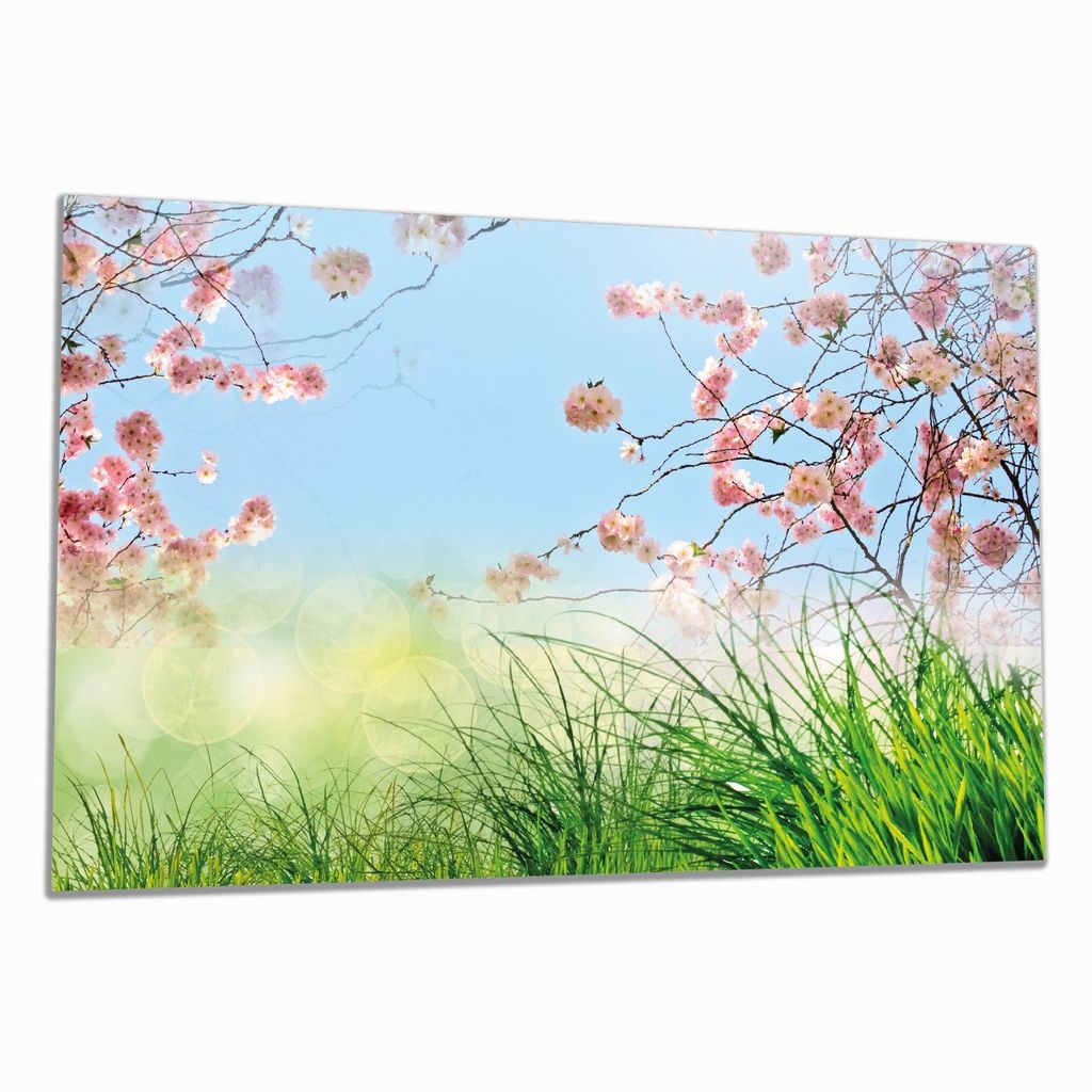 Wallario Herdabdeckplatte aus Glas, Größe 80 x 52 cm Produktbild 
