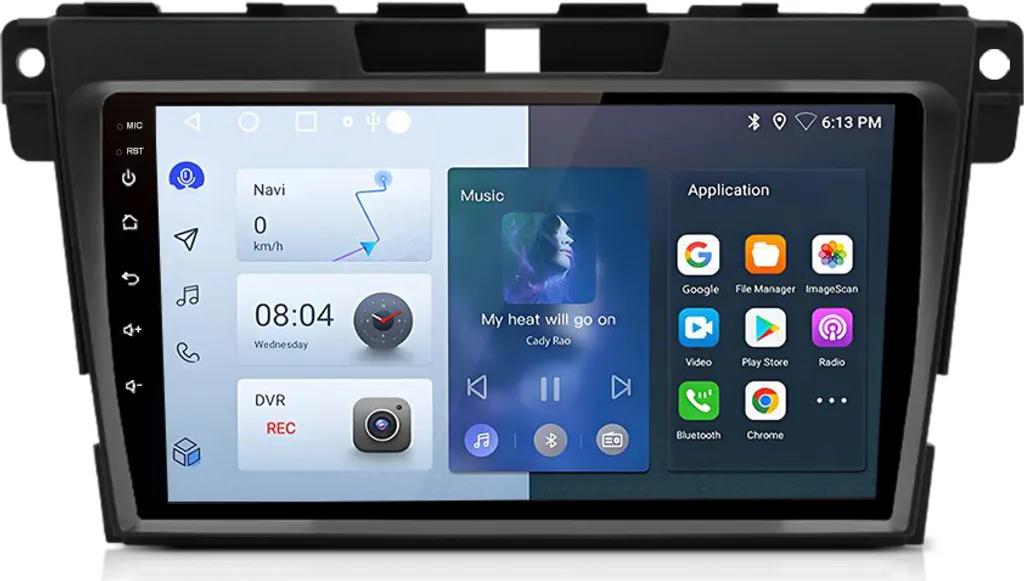 Autoradio Android 13 per Mazda CX-7 2008-2015 - Navi GPS 9" e DAB+