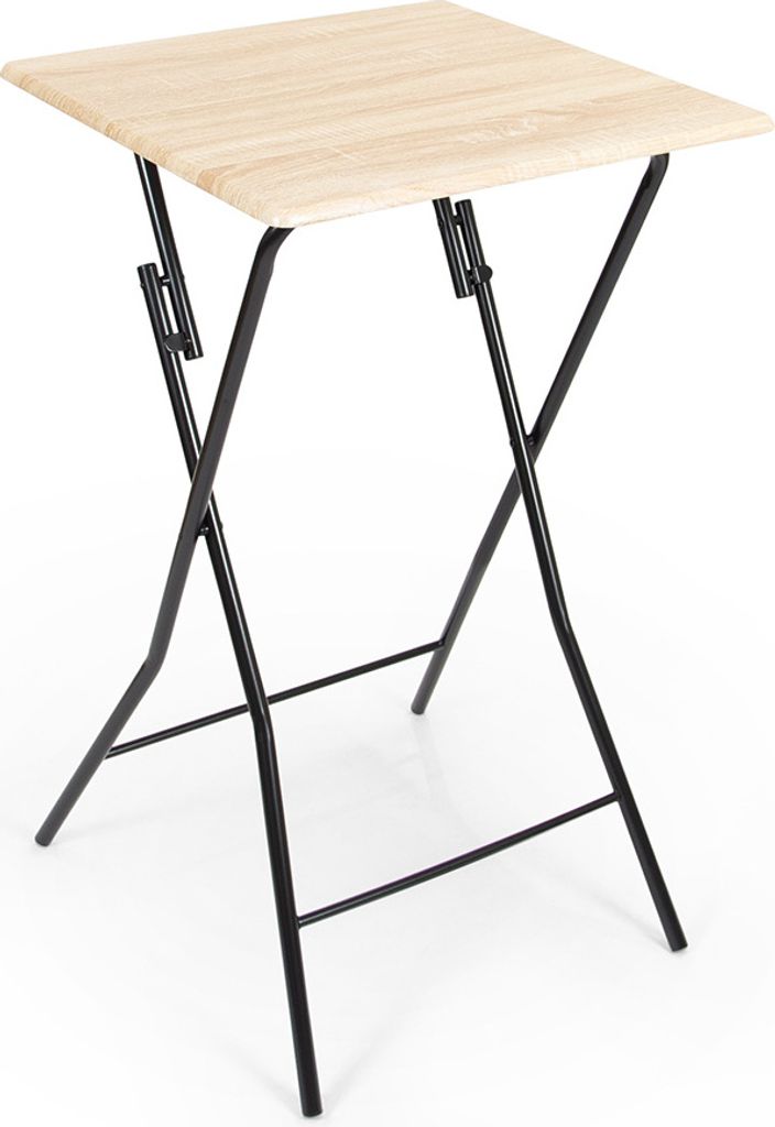 Milton & Oldbrook Stehtisch Klappbar 60 x 60 cm Murcia Holz Produktbild 1