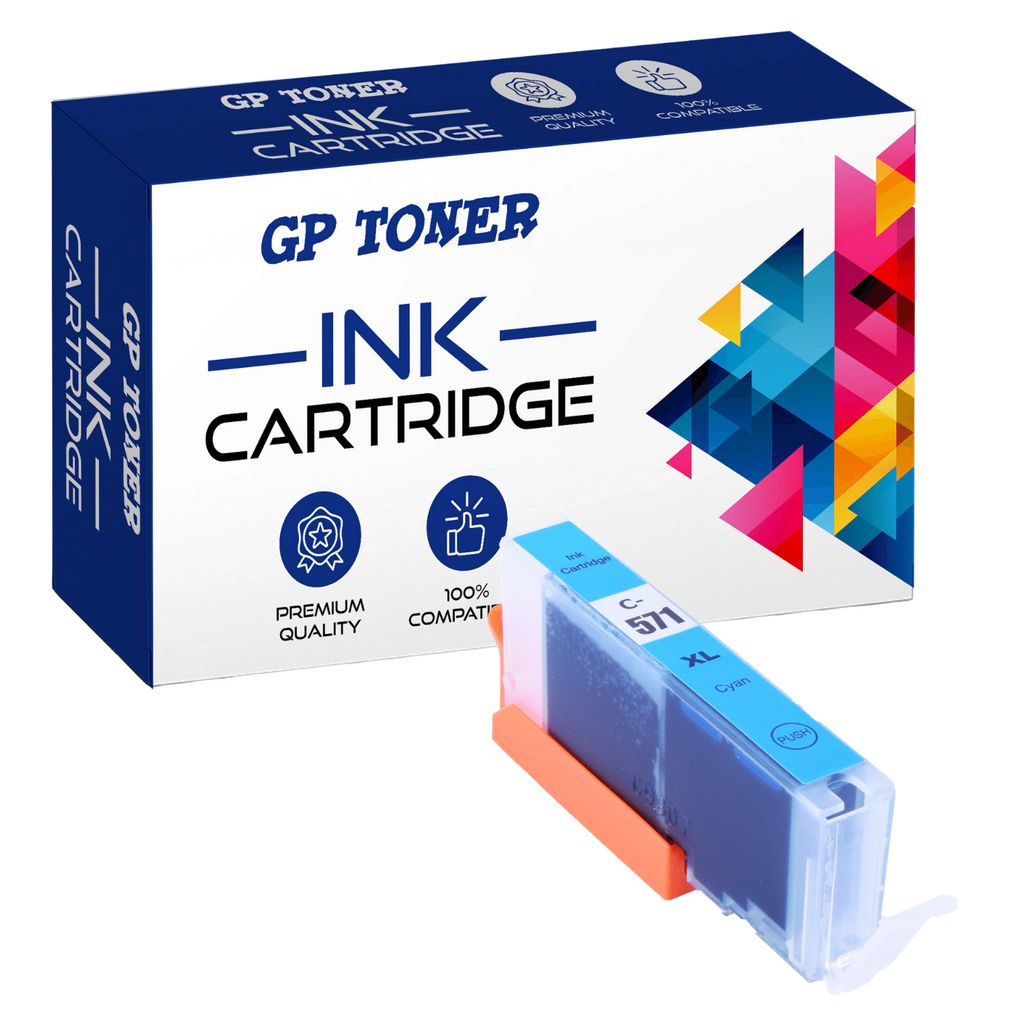 Druckerpatronen für CANON MG6800 MG6850 MG6851 MG6852 MG6853 MG7700 MG7750 Cyan