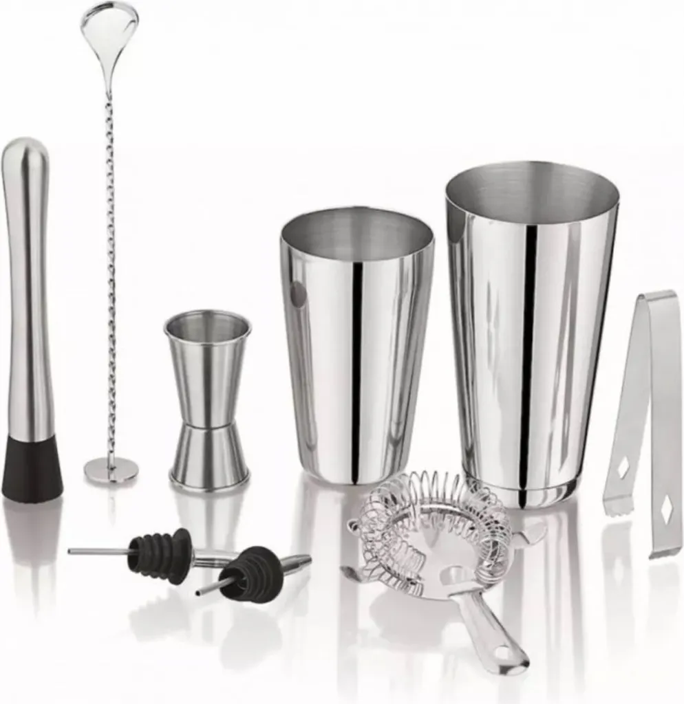 Set Cocktail Barman Kinghoff 40727: Crea l'Atmosfera da Club a Casa
